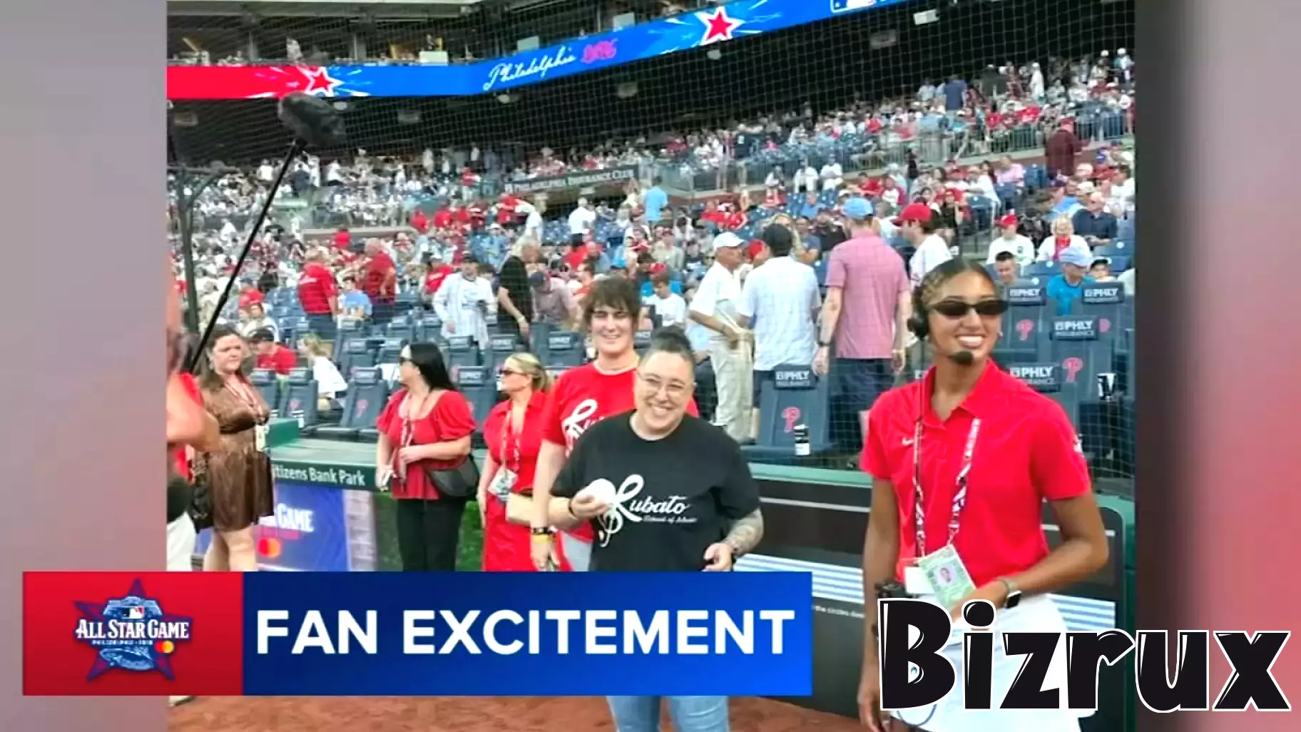 Delaware County business owner throws out ceremonial first pitch ahead of All-Star Game