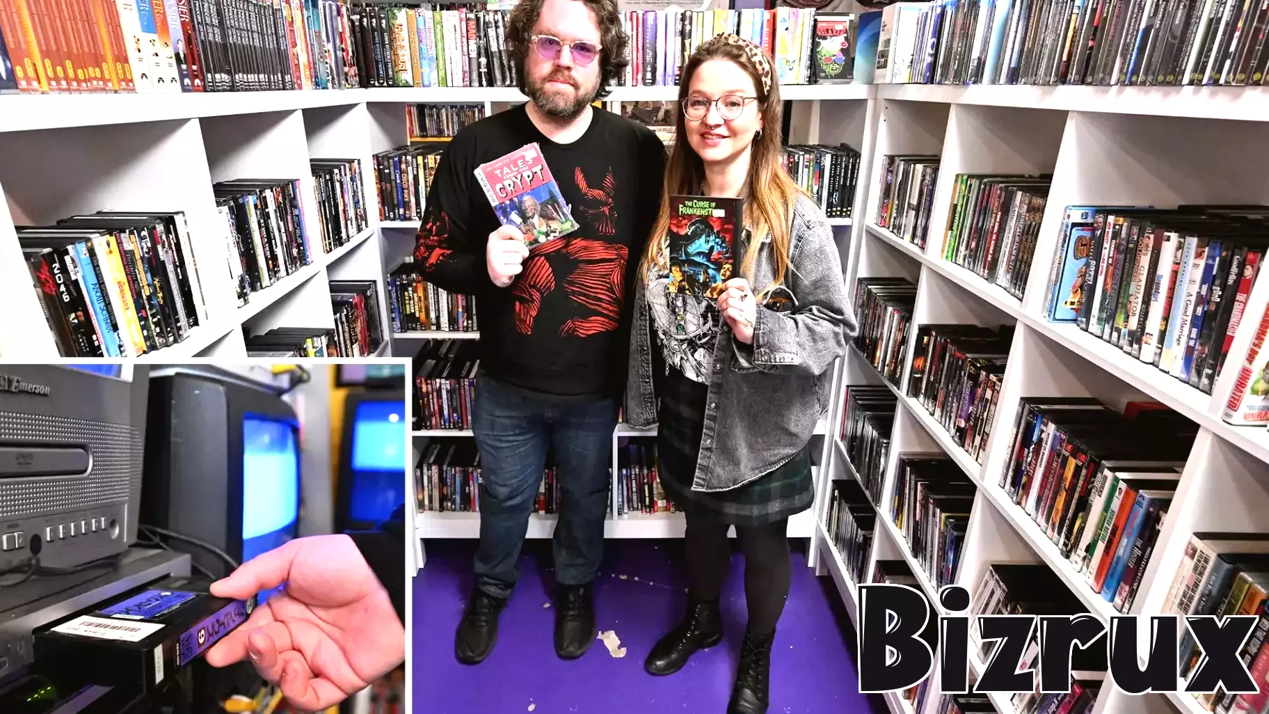 Retro NYC video store marks booming first year in business – thanks to growing Gen-Z demand for VHS, DVDs