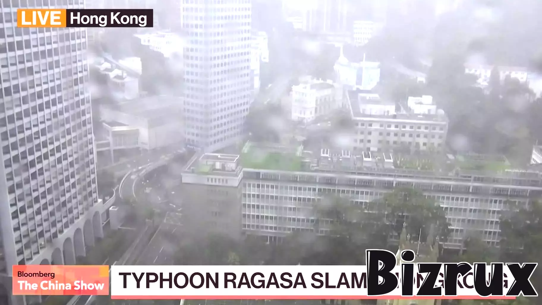 Super Typhoon Ragasa Hits Hong Kong, Halting Business Operations