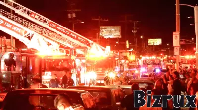 Blaze Threatens Apartment Residents After North Hills Business Fire