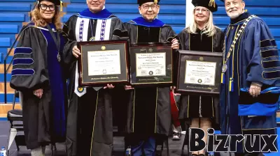 Southeastern awards Honorary Doctor of Business Administration degrees to Chief Gregory Pyle, Governor Bill Anoatubby, and Chief Gary Batton | Southeastern Oklahoma State University